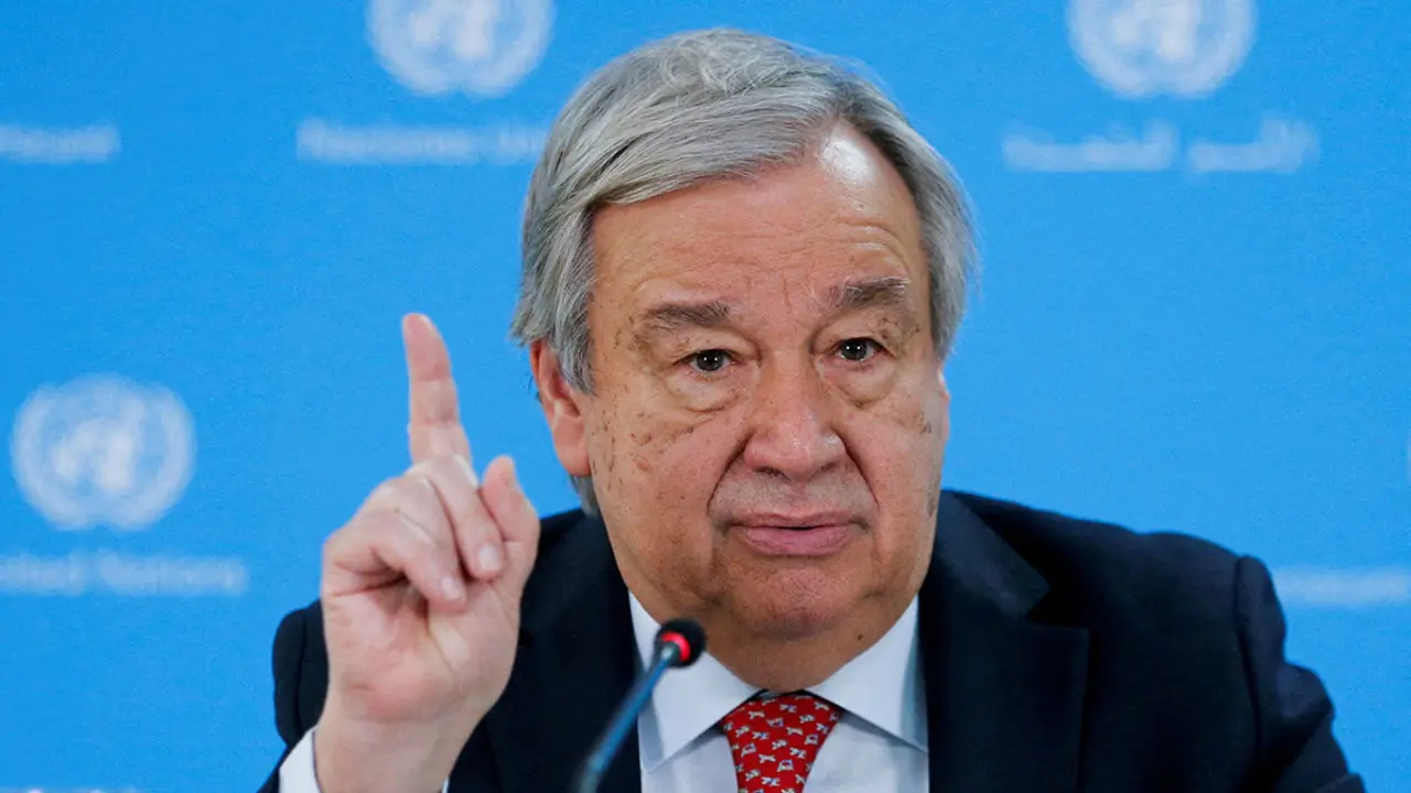 El secretario general de las Naciones Unidas, António Guterres - REUTERS/THOMAS MUKOYA