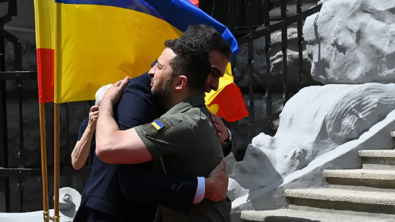 Pool Moncloa/Borja Puig de la Bellacasa - Visita de Pedro Sánchez a Ucrania con motivo de la Presidencia española del Consejo de la UE