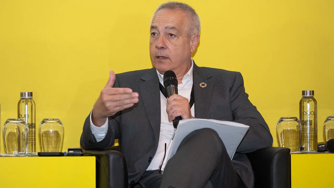 PHOTO/ATALAYAR/ GUILLEMRO LÓPEZ - Pere Navarro, responsable de la compañía Zona Franca de Barcelona