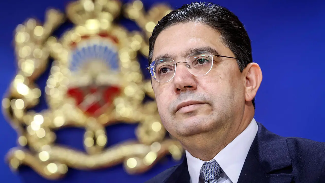 Nasser Bourita,  ministro de Asuntos Exteriores de Marruecos - AFP/FADEL SENNA