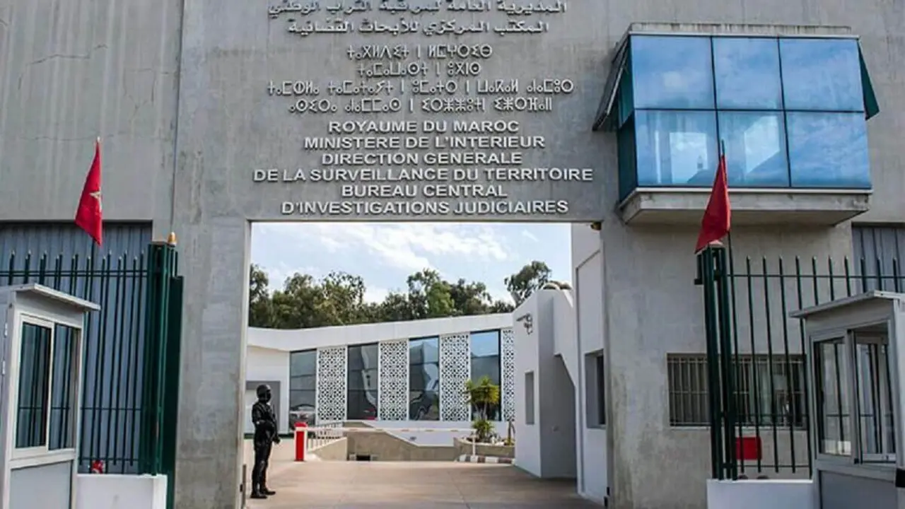 La sede de la Oficina Central de Investigación Judicial (BCIJ) en Sale, cerca de la capital, Rabat - AFP/FADEL SENNA