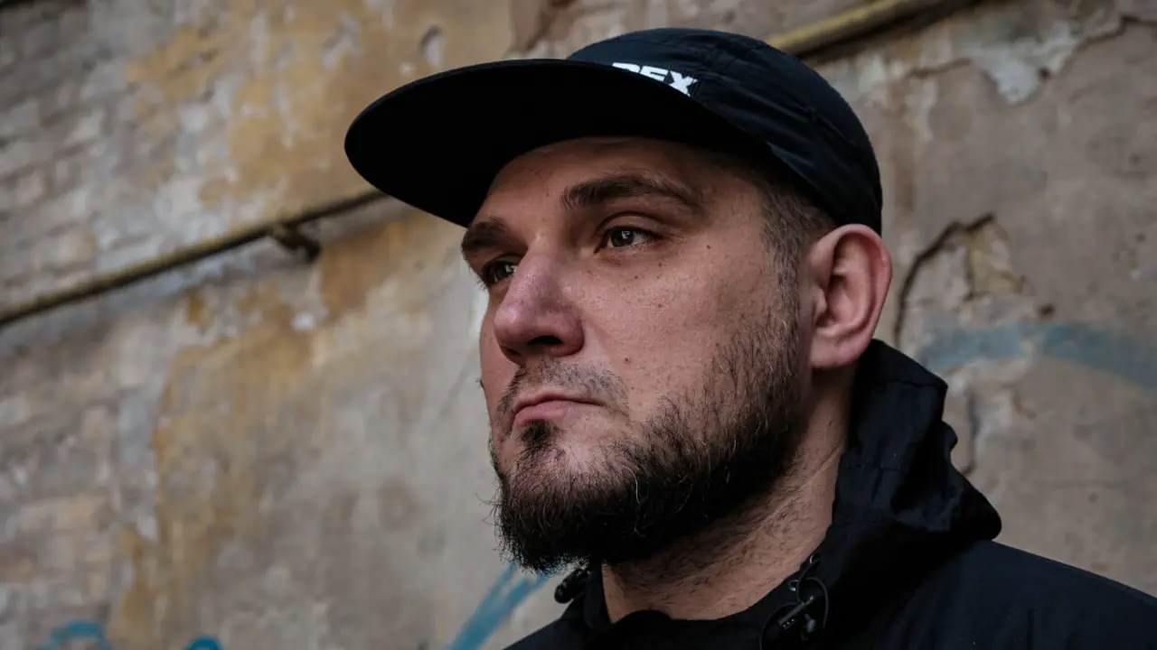 White Rex, fundador de uno de los cuerpos paramilitares integrados por ciudadanos rusos en Ucrania, que combaten del lado ucraniano