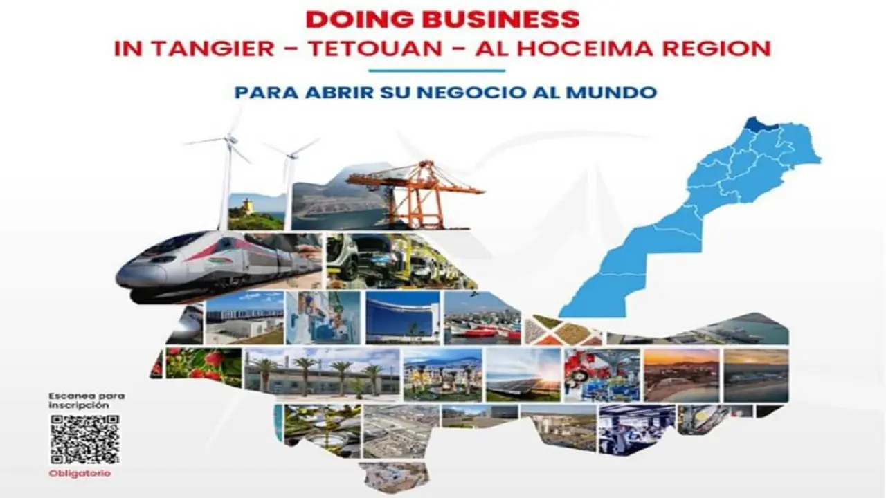 Cartel del evento Doing Business in Tánger-Tetuán-Alhucemas - PHOTO/FILE
