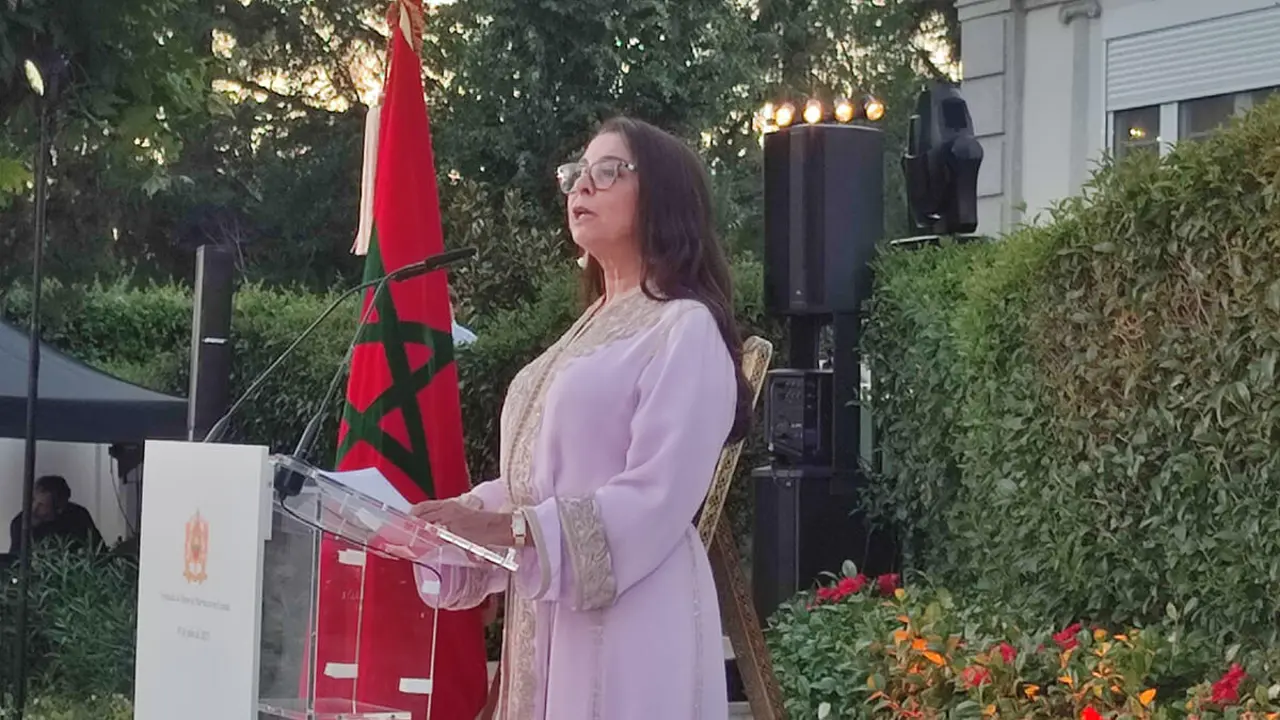 La embajadora de Marruecos en España, Karima Benyaich