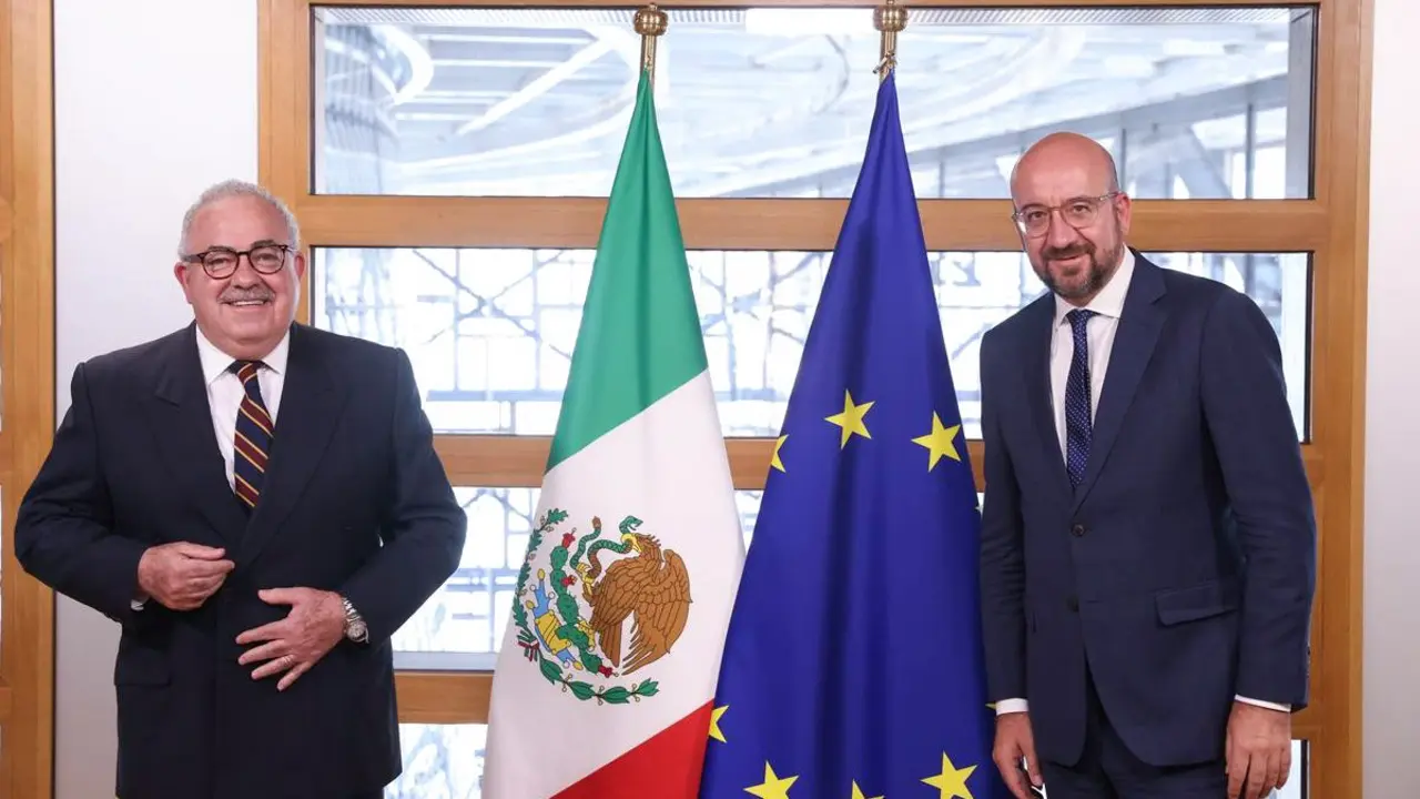 Rogelio Granguillhome y Charles Michel
