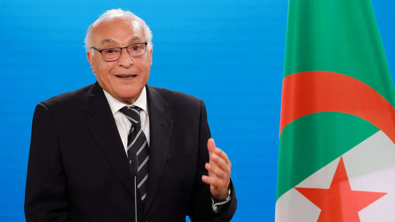 AFP/ODD ANDERSEN - Ahmed Attaf, ministro de Asuntos Exteriores de Argelia