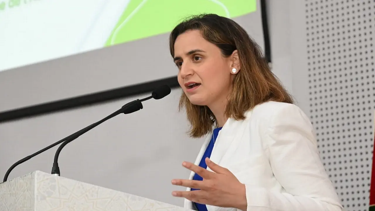 Ghita Mezzour, ministra de Transición Digital y Reforma Administrativa de Marruecos - PHOTO/TWITTER/ @MezzourGhita