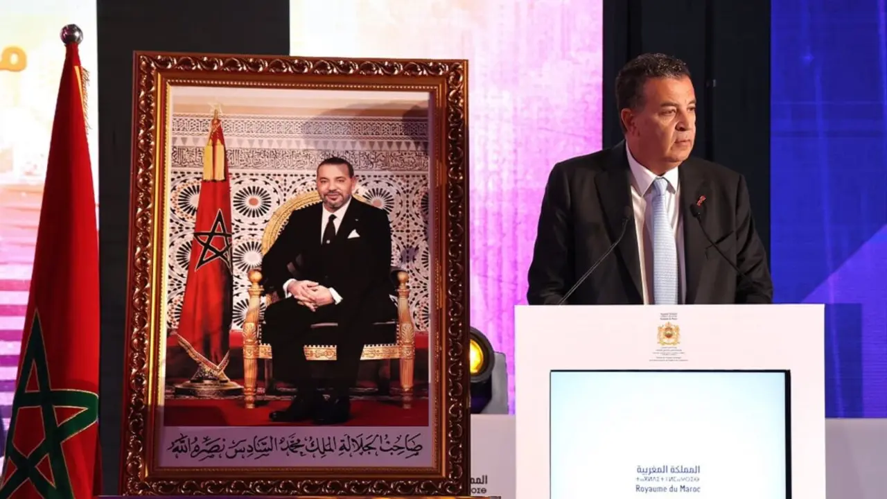 El presidente de la Confederación General de Empresas Marroquíes- PHOTO/TWITTER/@AljChakib