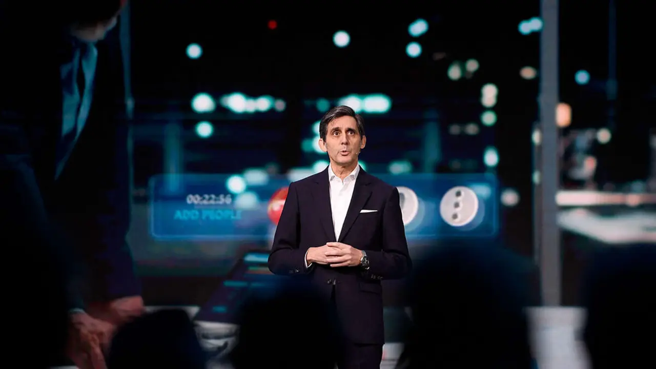 Jose María Álvarez-Pallete López, CEO de Telefonica (AFP/JOSEP LAGO)