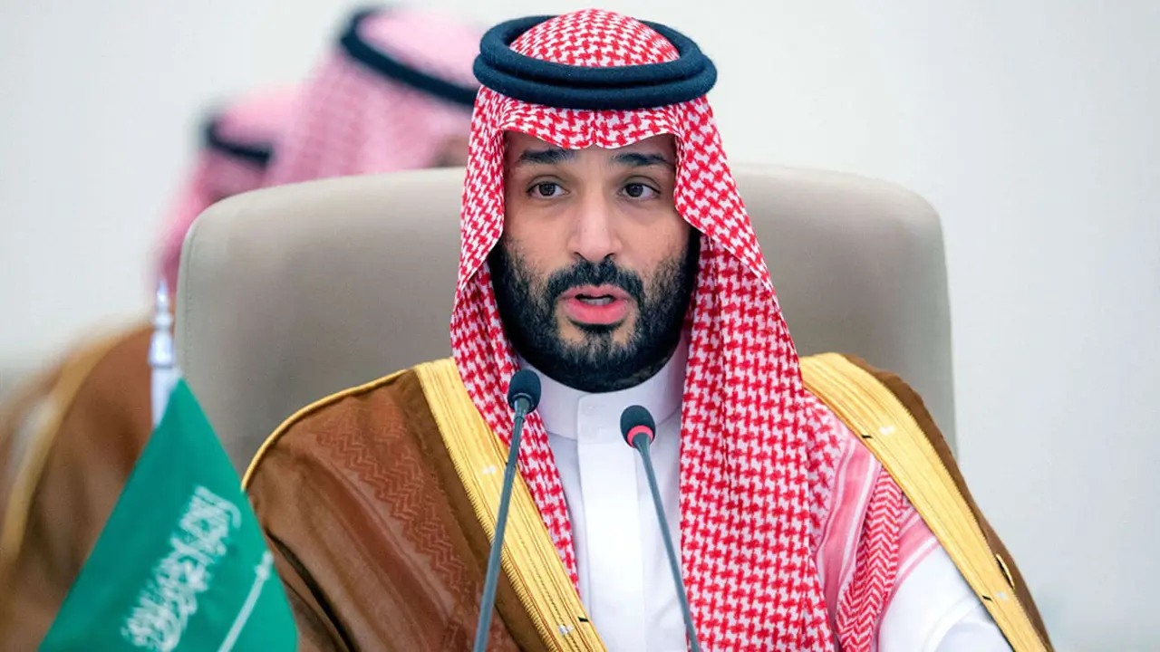 PHOTO/AFP/SPA - El príncipe heredero saudí Mohamed bin Salman