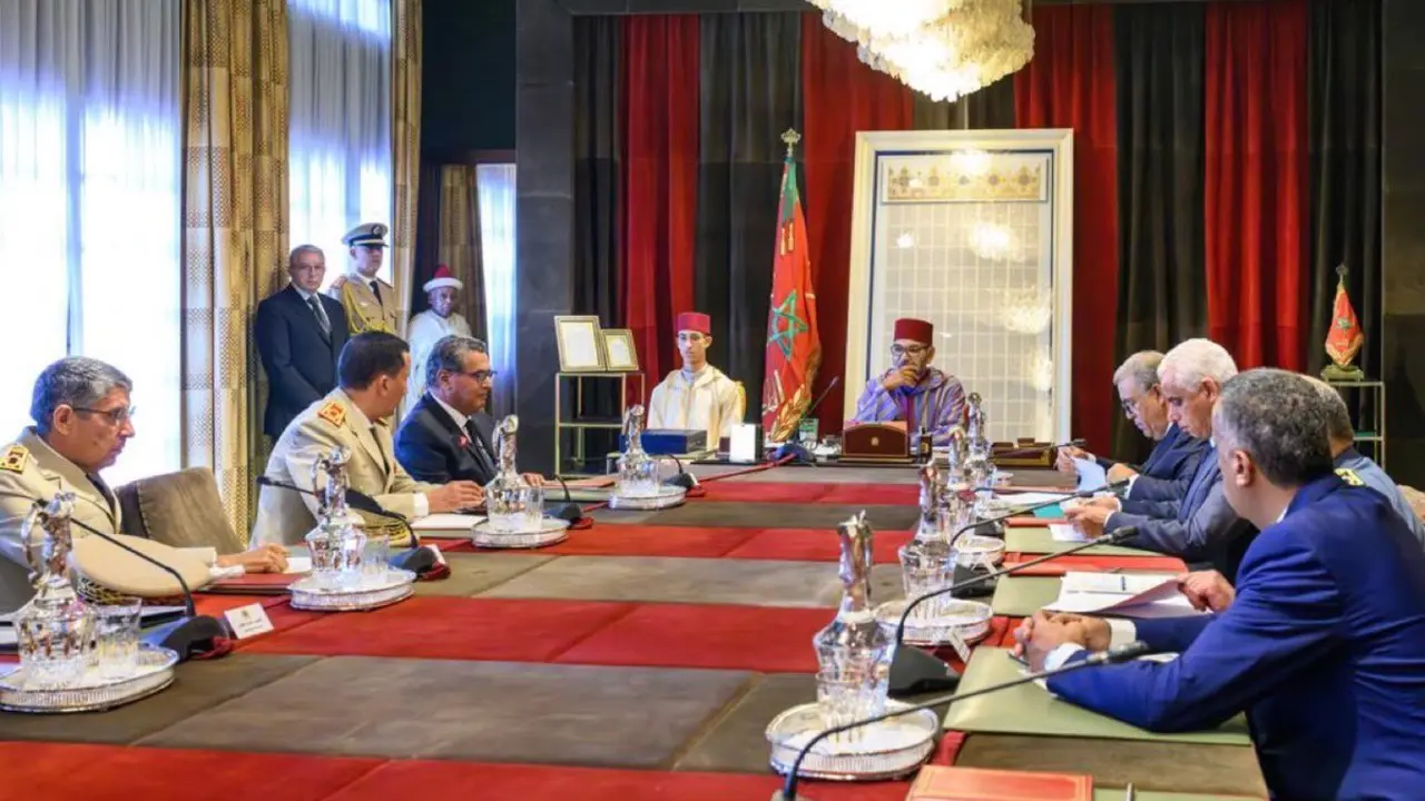 Marruecos gabinete real terremoto