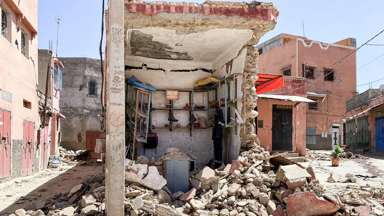 Pie de foto: Una visión general de los daños tras el terremoto en Amizmiz, Marruecos, 9 de septiembre de 2023

REUTERS/ABDELHAK BALHAKI