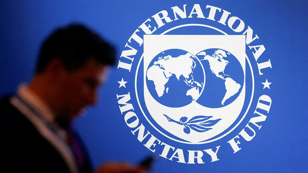 Logotipo del FMI en la Reunión Anual del Fondo Monetario Internacional - REUTERS/JOHANNES P. CHRISTO
