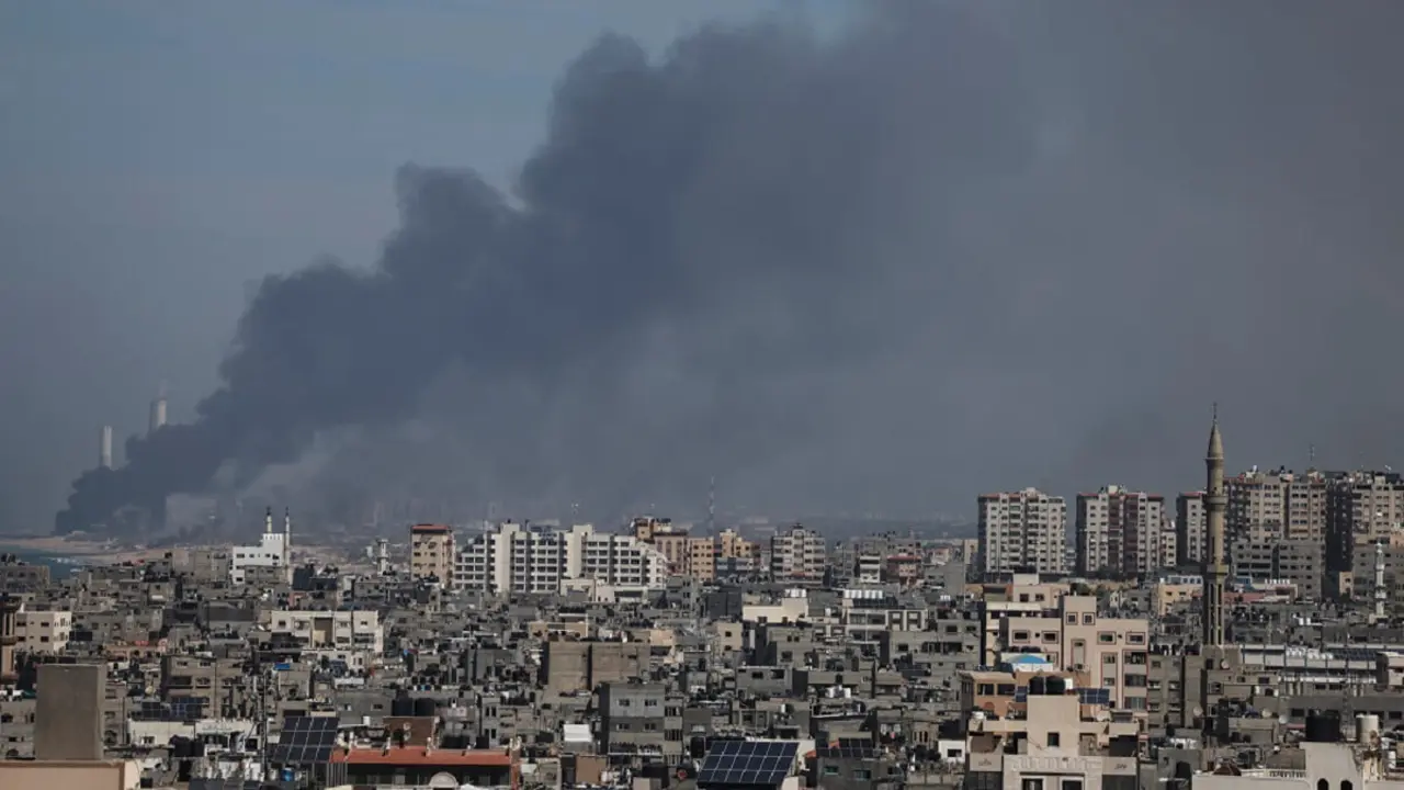 PHOTO/AFP/MOHAMMED ABED -