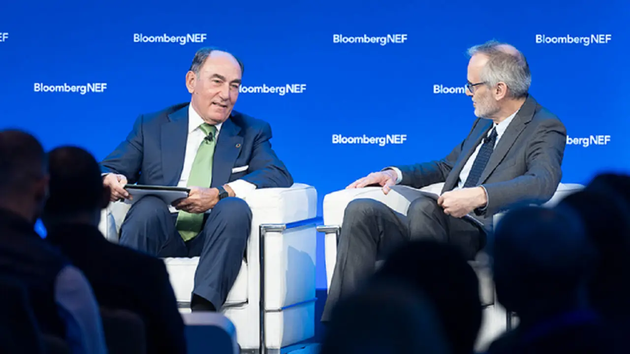 Ignacio Galán en la cumbre Bloomberg New Energy Finance