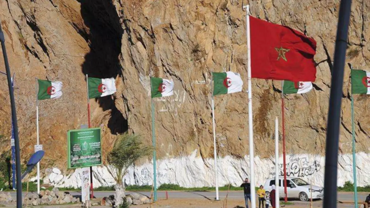 Puesto fronterizo entre Argelia y Marruecos - PHOTO/FILE