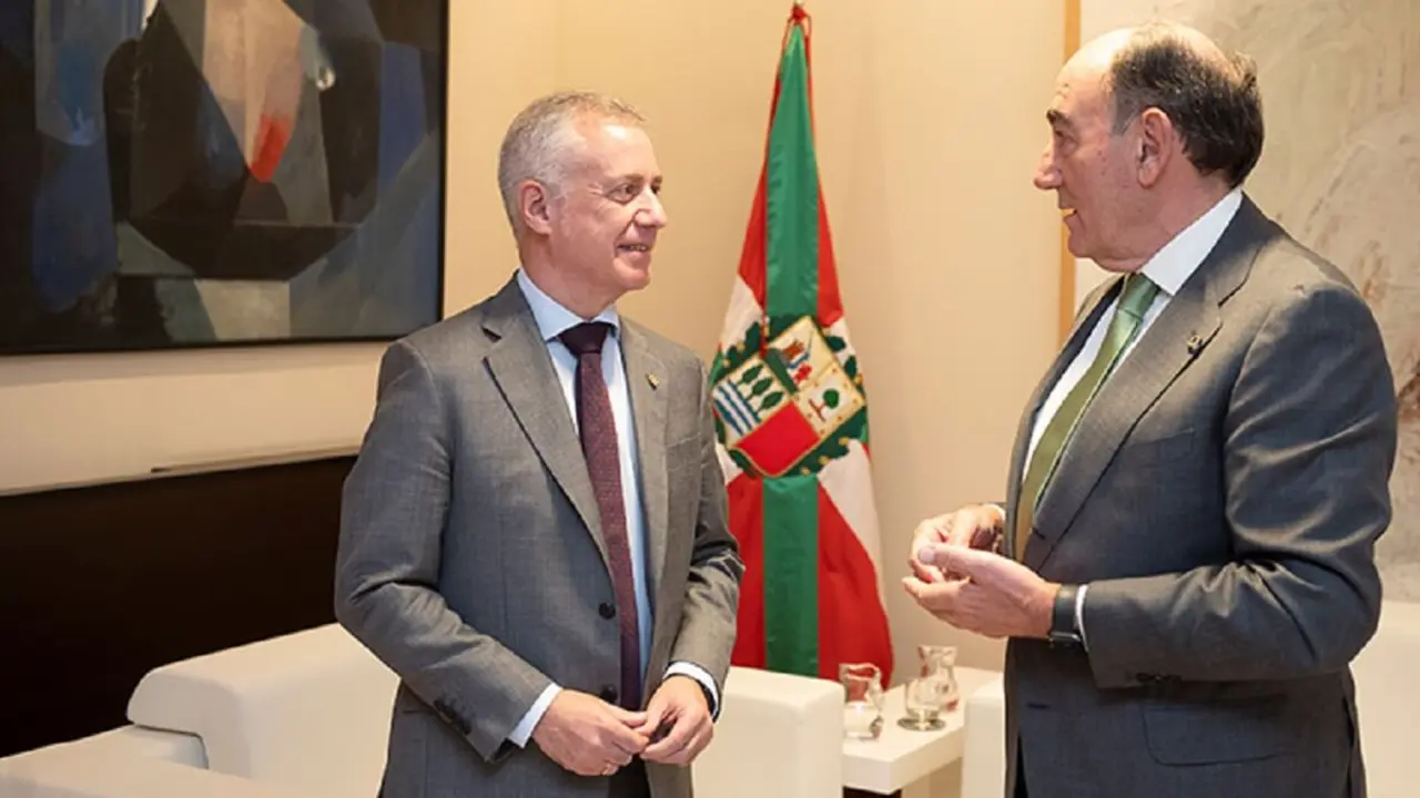 Iñigo Urkullu e Ignacio Galán