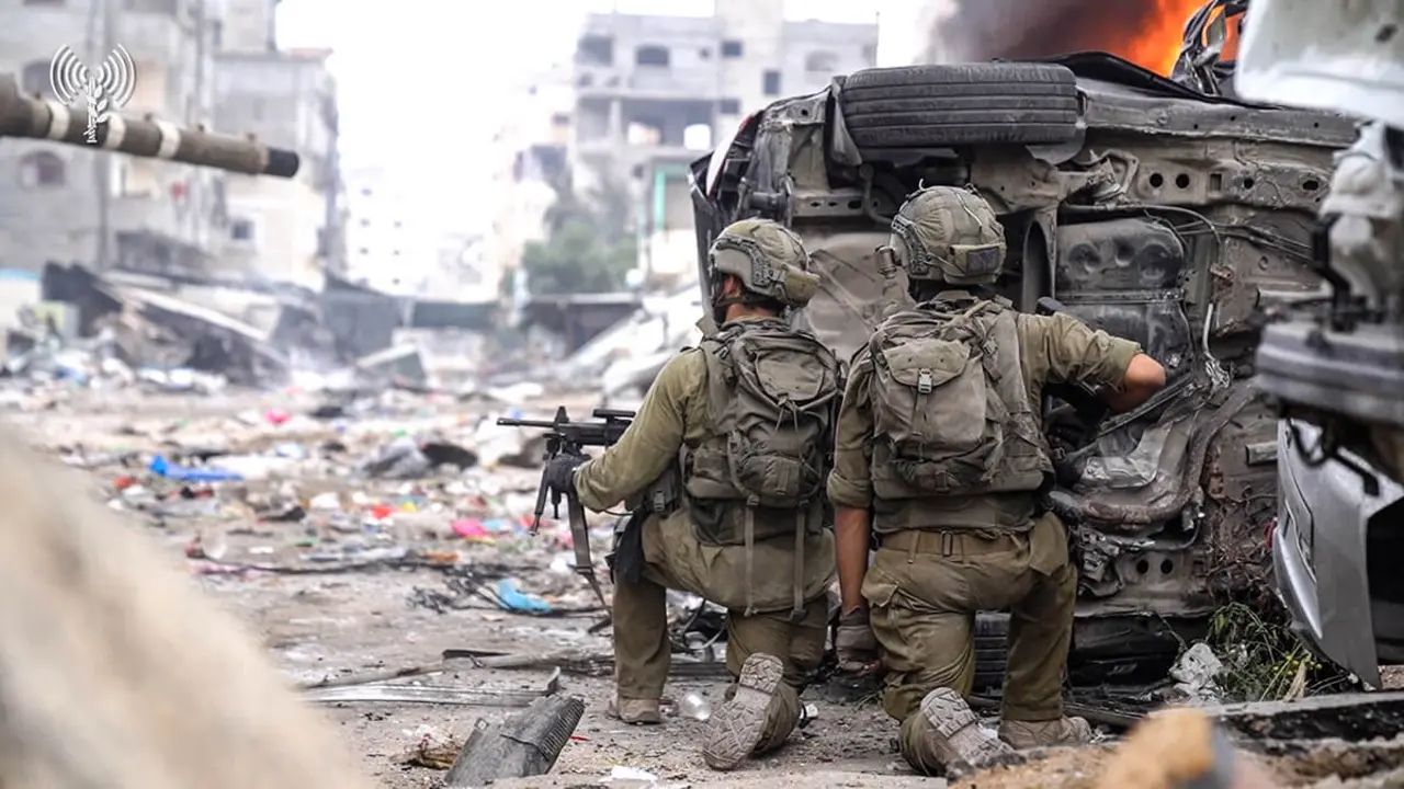 Soldados israelíes en Gaza - FUERZAS DE DEFENSA DE ISRAEL
