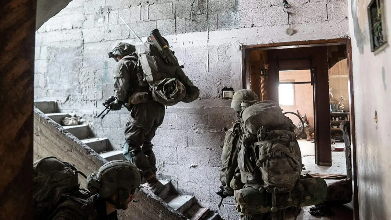 AFP/EJÉRCITO ISRAELÍ - Tropas israelíes durante una operación militar en el norte de la Franja de Gaza