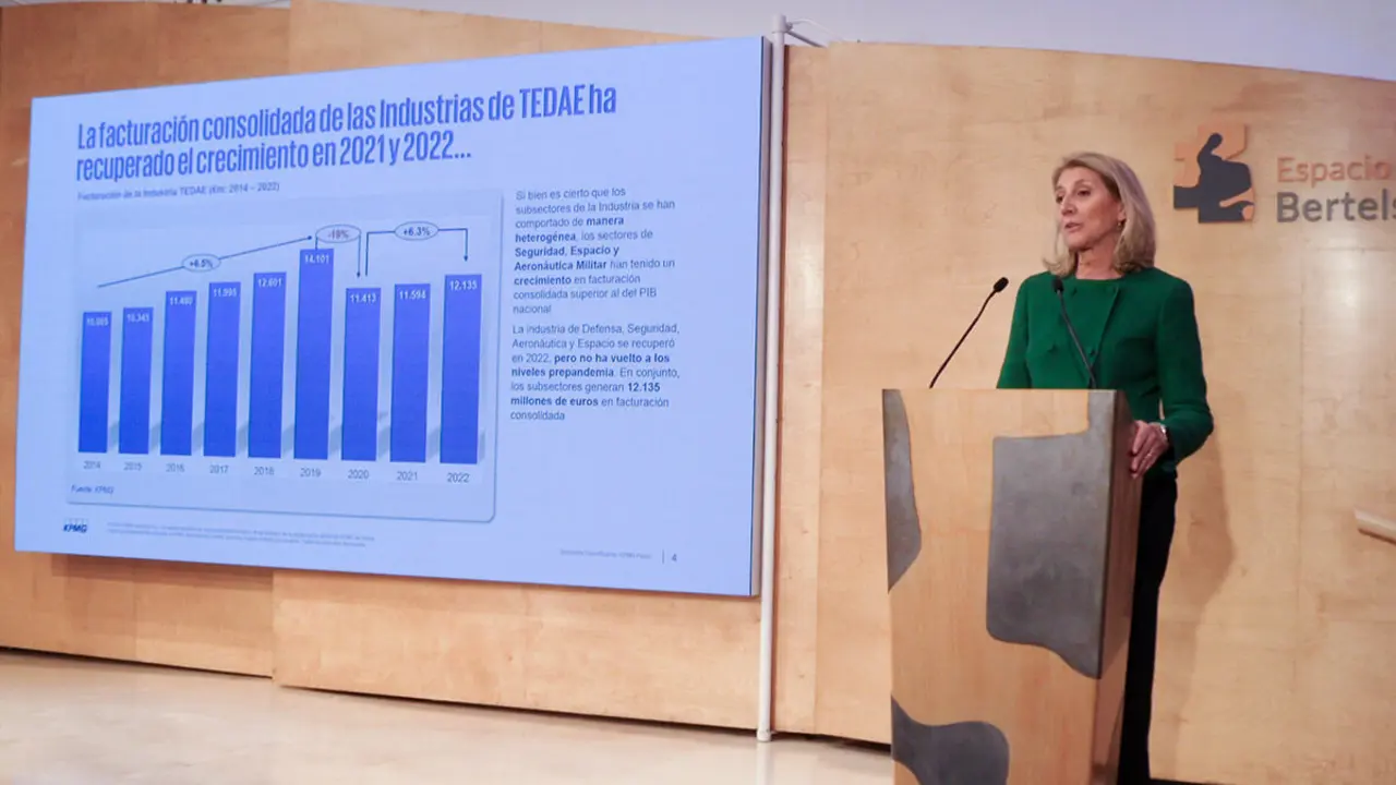 PHOTO/JPons - El informe dirigido por Begoña Cristeto, socia responsable de Automoción, Industria y Química de KPMG España, refleja que la facturación de los tres últimos años todavía está lejos de las cifras previas a la pandemia