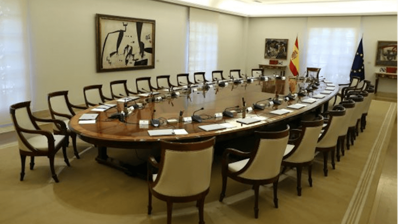 sala consejo ministros Moncloa