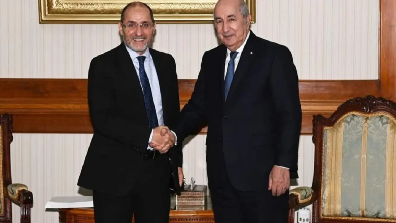 Abderrazak Makri y Abdelmadjid Tebboune