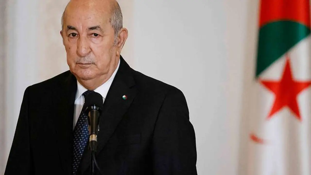 El presidente de Argelia, Abdelmadjid Tebboune - PHOTO/LUDOVIC MARIN/AFP