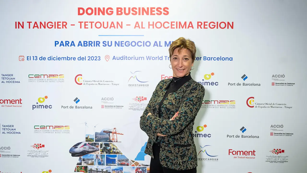 PHOTO/ATALAYAR/GUILLERMO LÓPEZ - Carla Salvadó, subdirectora general del Departamento Comercial y de Marketing del Puerto de Barcelona