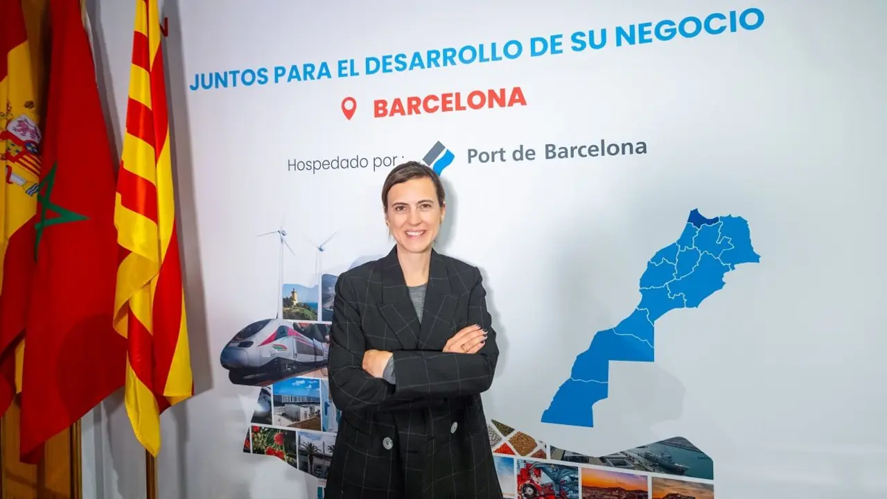 PHOTO/ATALAYAR/GUILLERMO LÓPEZ - Alba Carré Colls, CEO de Calsina Carré Transports & Logistics