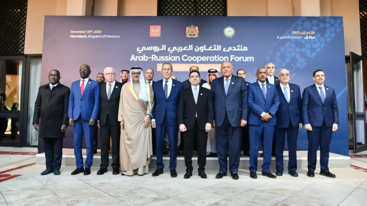 La 6º edición del Foro de Cooperación Árabe-Ruso - PHOTO/TWITTER/MAROC DIPLOMATIE