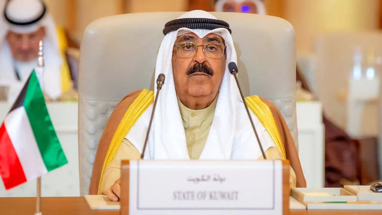 El emir de Kuwait, Mishal al-Ahmad al-Jaber al-Sabah - PHOTO/AGENCIA DE PRENSA SAUDITA / AFP