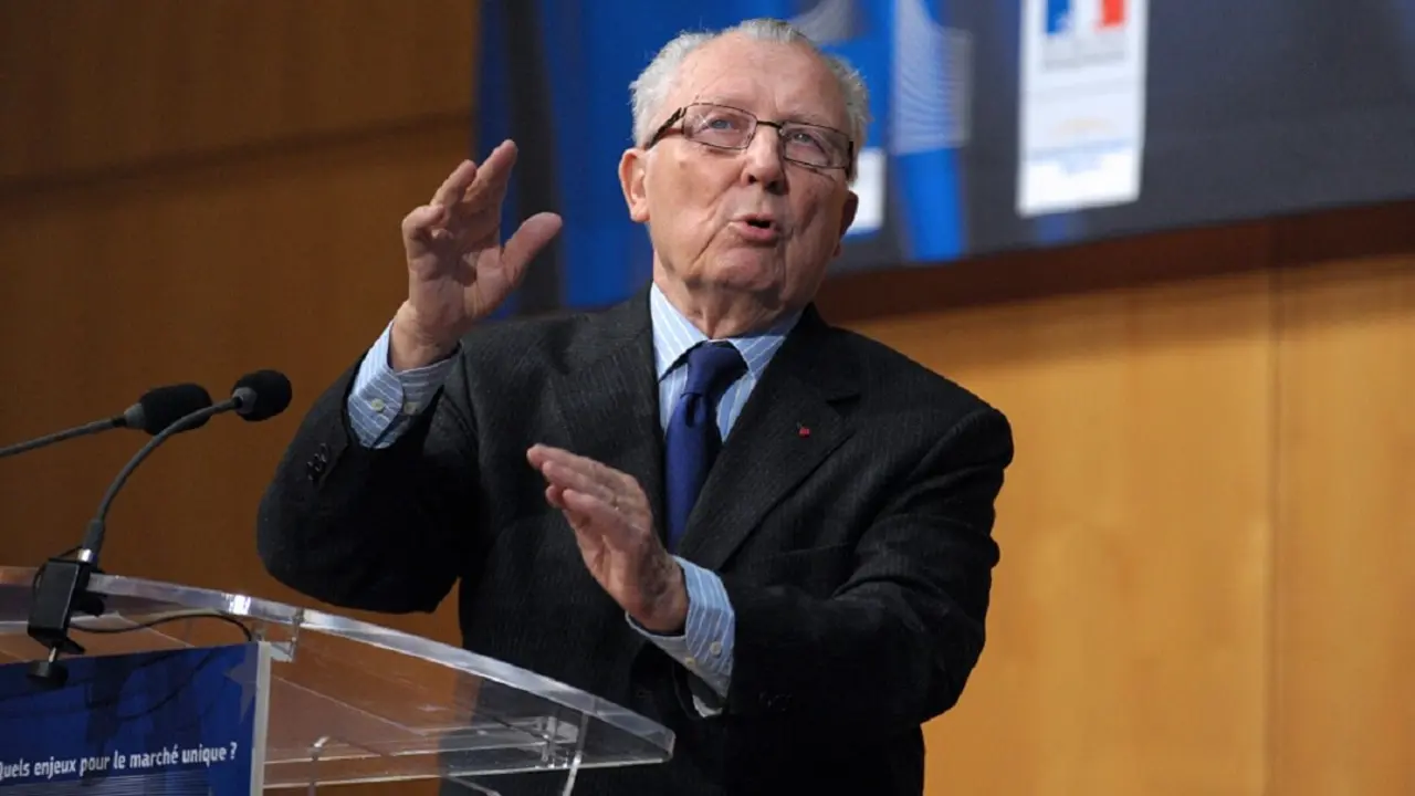 Jacques Delors - PHOTO/AFP/ERIC PIERMONT