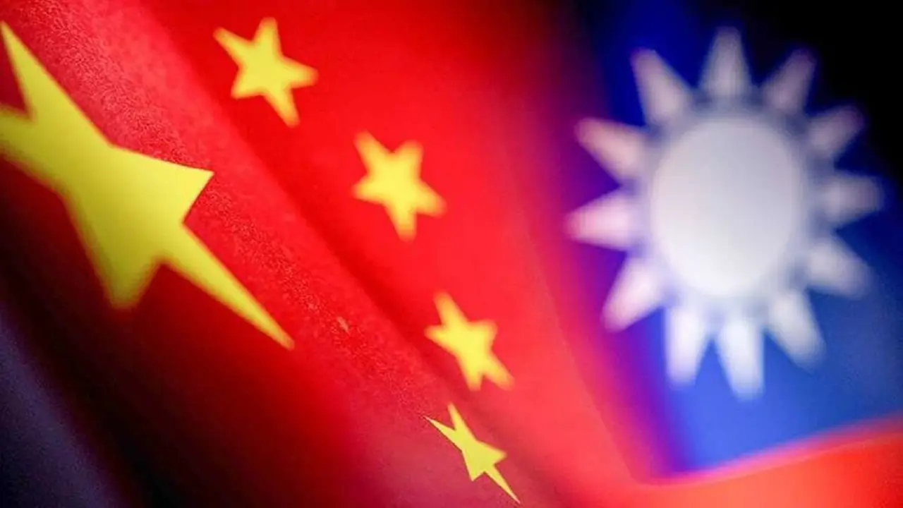 Banderas de China y Taiwán