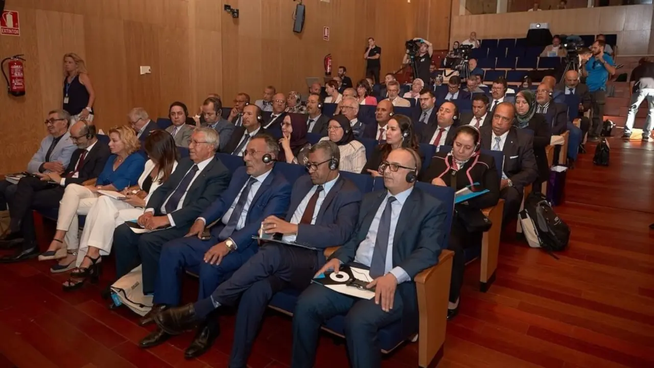 Alcaldes de Marruecos participantes en la firma de la Carta de Málaga en septiembre de 2019