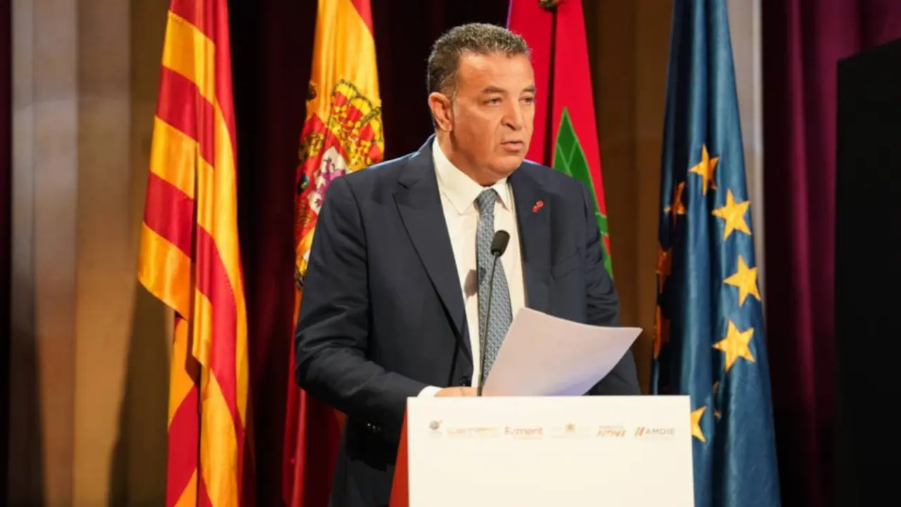 Alj Chakib, presidente de la Confederación General de Empresas Marroquíes (CGEM) - PHOTO/@FomentTreball