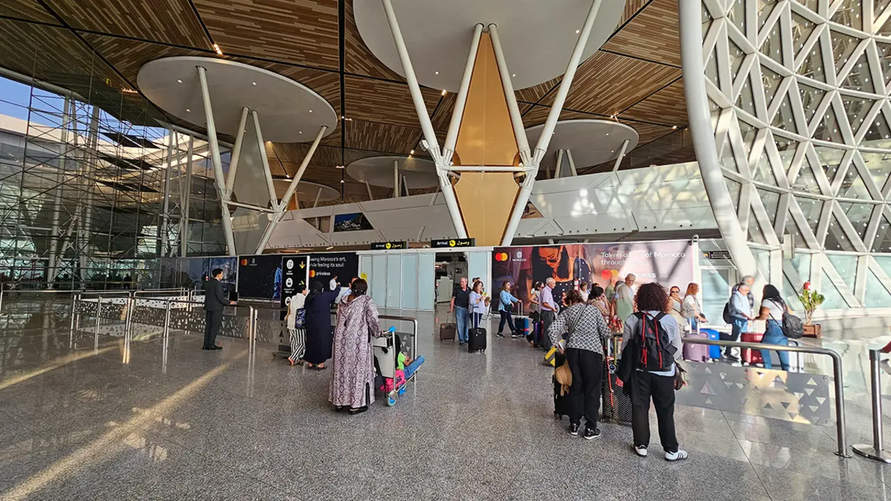 Aeropuerto de Marrakech - PHOTO/ATALAYAR