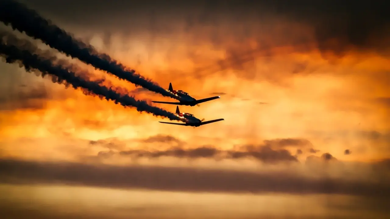 Aviones de creación de nubes artificiales mediante el rocío de yoduro de plata y sal - PHOTO/PIXABAY