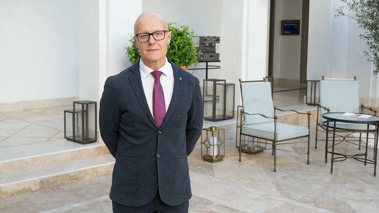 Josep María Gómez, responsable de Desarrollo Internacional de la Cámara de Comercio de Barcelona - ATALAYAR/GUILLERMO LÓPEZ