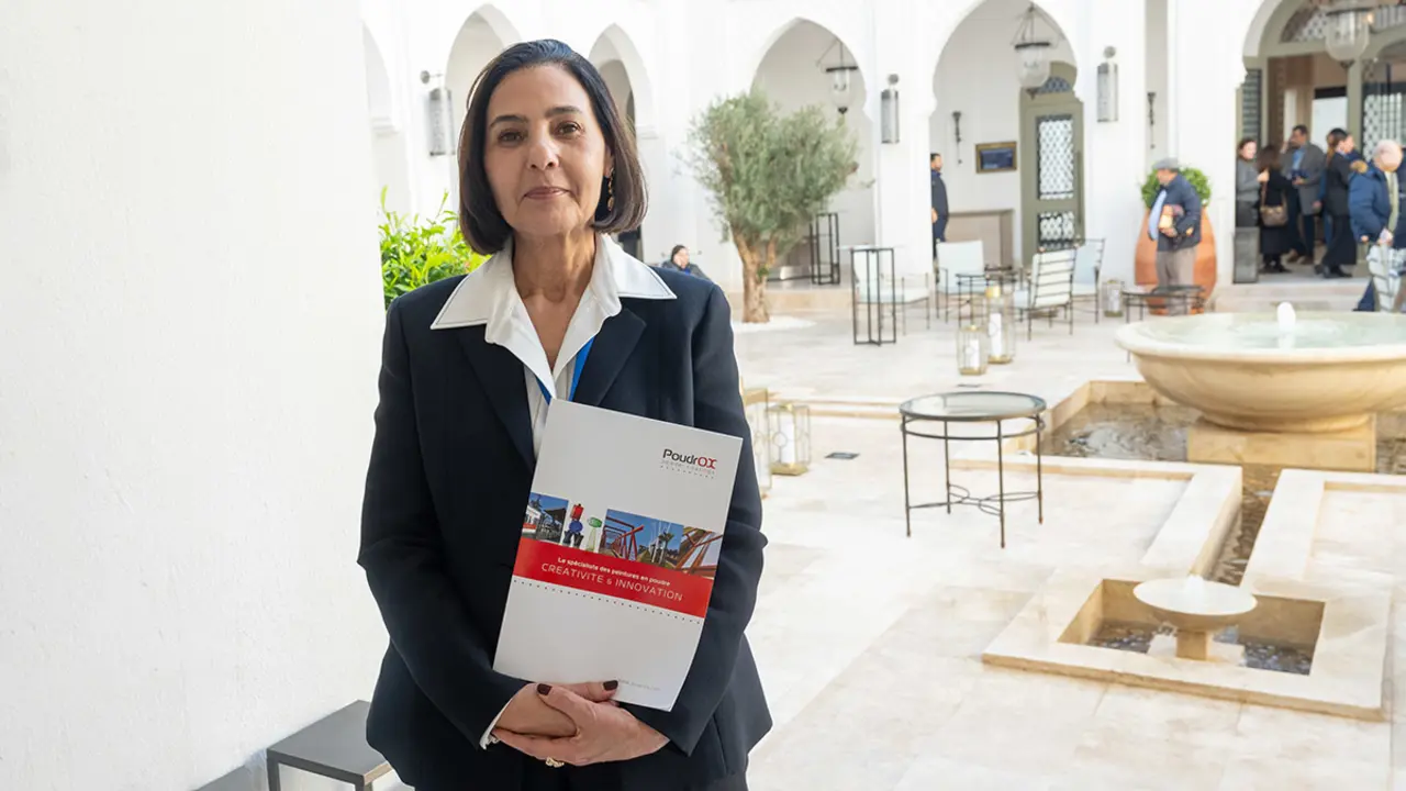 Zakkia Sekkat, directora general de Poudrox Industries - ATALAYAR/GUILLERMO LÓPEZ
