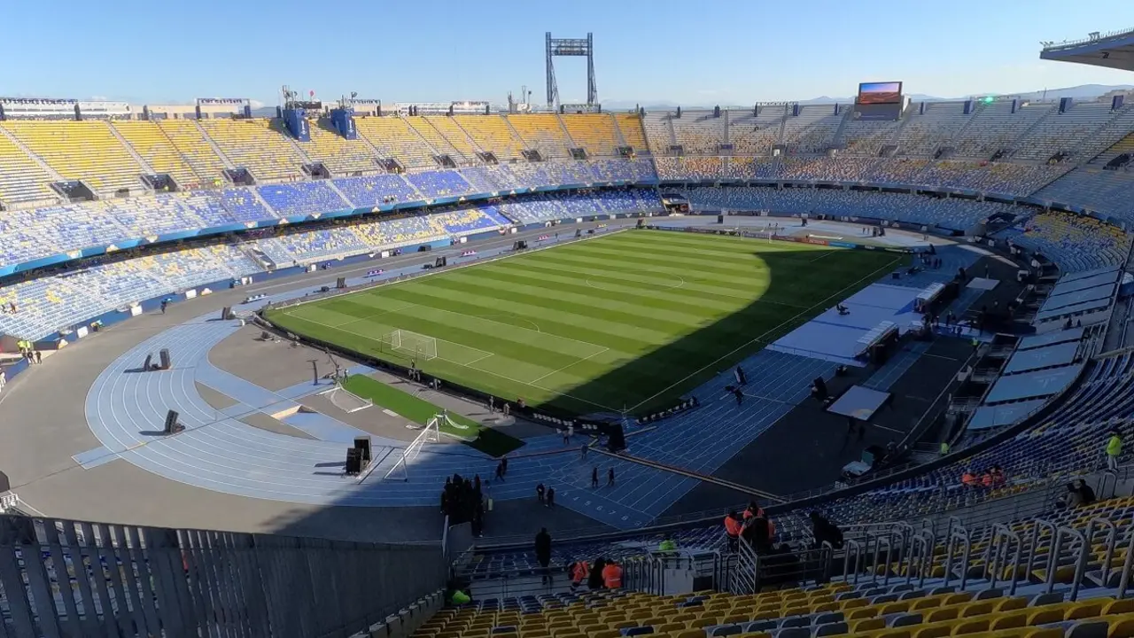 Gran Estadio de Tánger - PHOTO/TWITTER @FRMFOFFICIEL