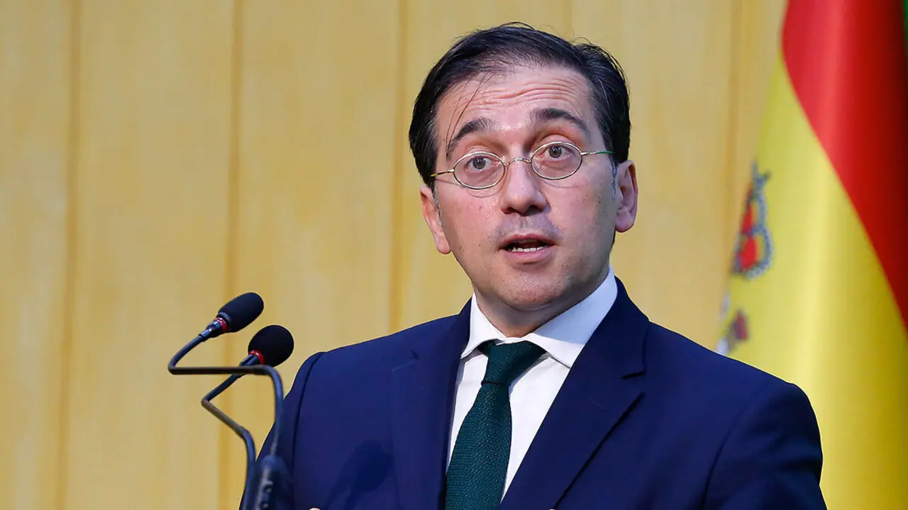 El ministro de Asuntos Exteriores de España, José Manuel Albares - AP/ANJUM NAVEED