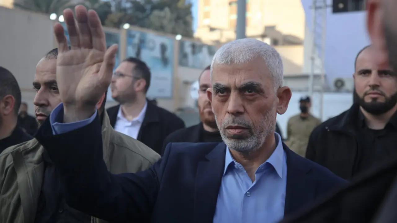 Yahya Sinwar, jefe de Hamas en la Franja de Gaza- MAJDI FATHI / NurPhoto / NurPhoto vía AFP
