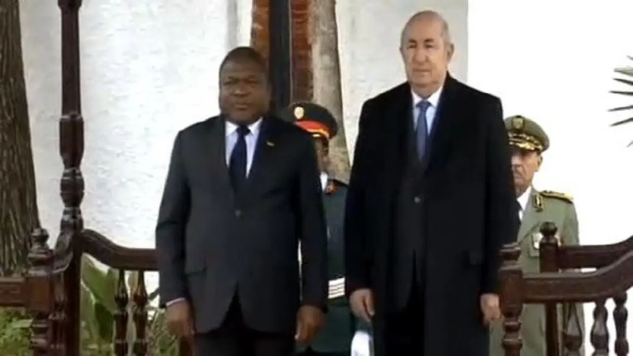 Filipe Jacinto Nyusi y Abdelmadjid Tebboune