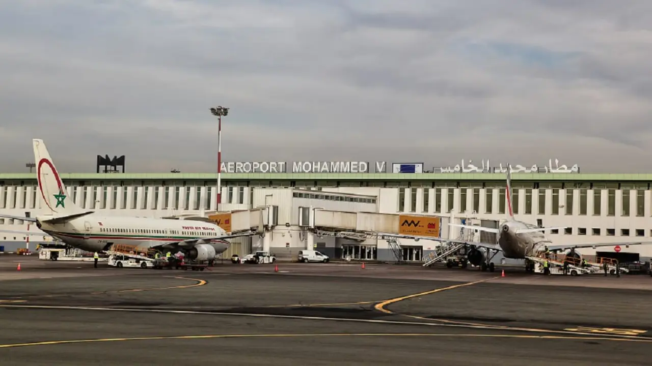Aeropuerto Internacional Mohamed V de Casablanca, Marruecos, África – PHOTO/Creative Touch Imaging Ltd/NurPhoto/NurPhoto vía AFP