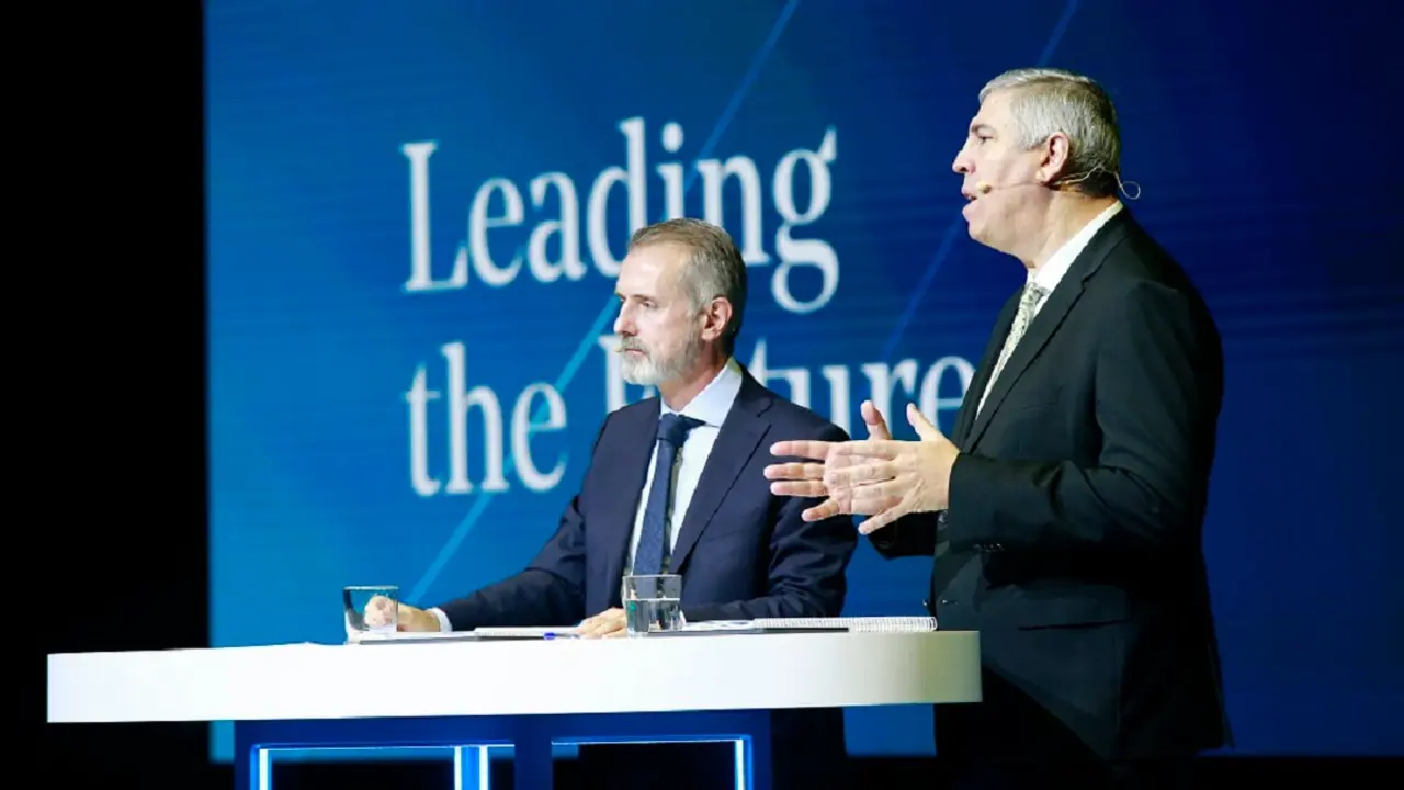 Marc Murtra y José Vicente de los Mozos, Indra - PHOTO/INDRA