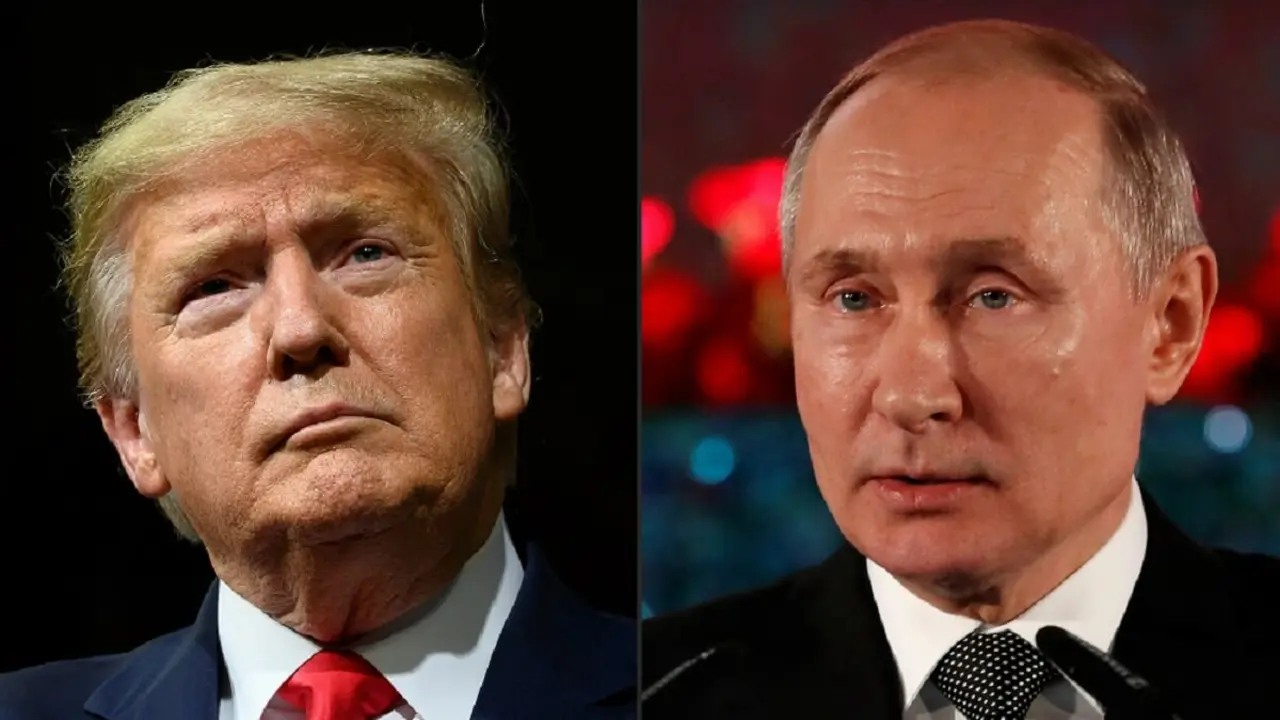 Donald Trump y Vladimir Putin – PHOTO/JIM WATSON/EMMANUEL DUNAND/AFP