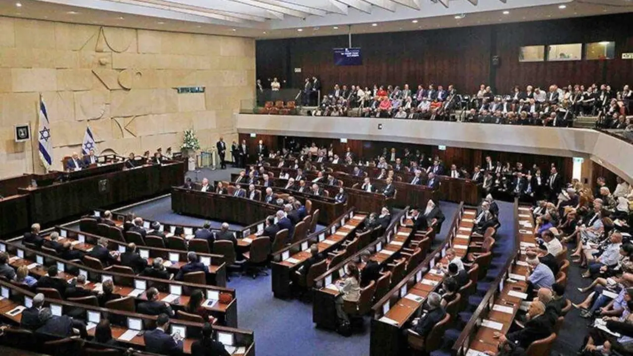 Vista general de un pleno en la Knesset en Jerusalén -&nbsp;AFP/ MENAHEM KAHANA&nbsp;