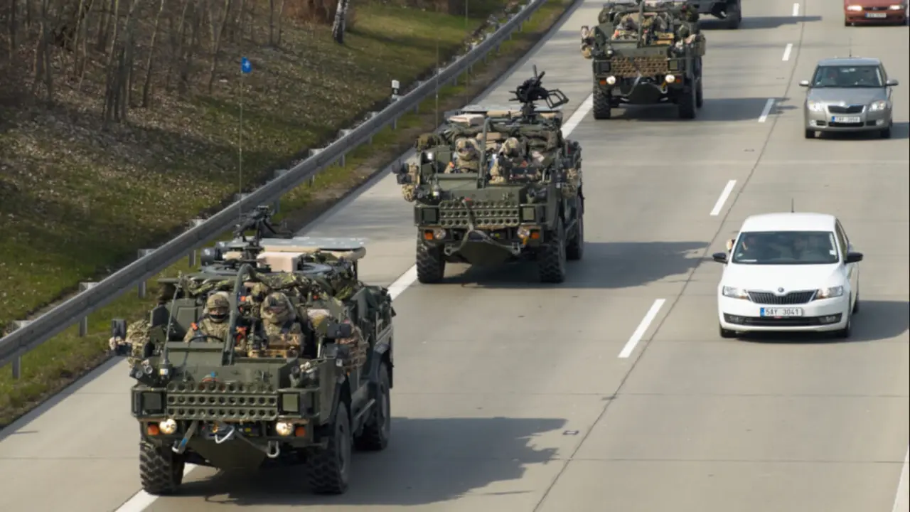 Convoy militar de la OTAN - <a href="https://depositphotos.com/es/?/">Depositphotos</a>