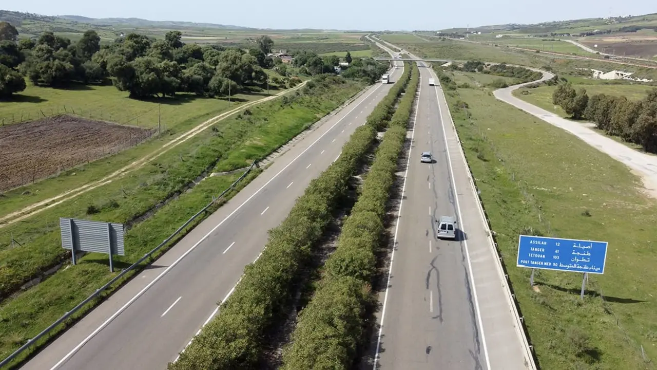 Autopistas de Marruecos que unen la capital, Rabat, con el resto de ciudades del país - PHOTO/ATALAYAR