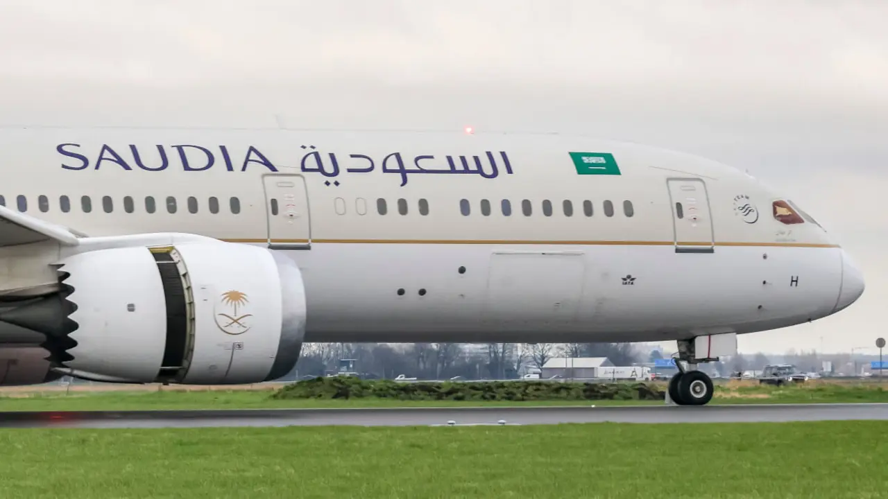 Avión de pasajeros Boeing 787 Dreamliner de Saudi Arabian Airlines - Nicolas Economou / NurPhoto / NurPhoto vía AFP